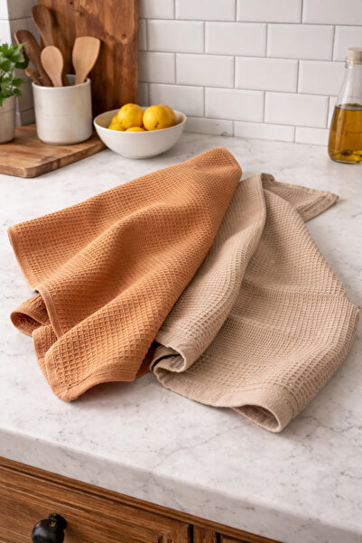 Pilloveland Waffle Cotton Drying Cloth - Kitchen Towel - 40 X 60 cm