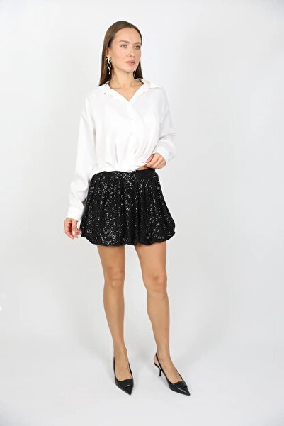 ZT MED Sequin Balloon Skirt