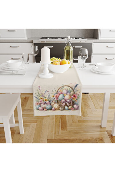 Filamente Digital Print Pack of Table Runner - Eggs Patterned - Easter - Happ...