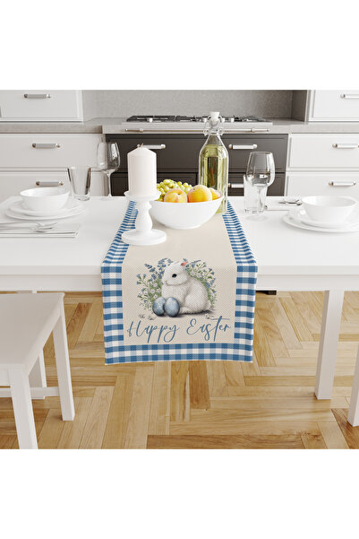 Filamente Digital Printed Runner - Rabbit Pattern - Easter - Happy Easter - 1...