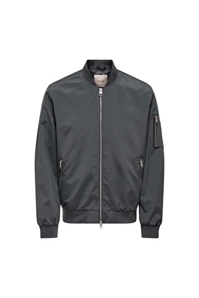 Only & Sons Lando Life Erkek Gri Ceket (22036701-GPS)