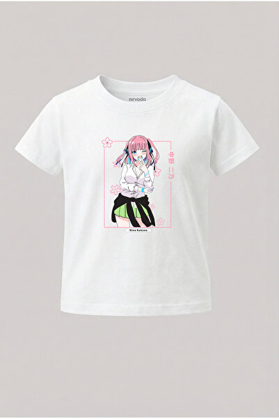 nirvoda Παιδικό μπλουζάκι Nino Nakano Μοναδικά Πέντε Αδελφάκια με τύπωμα Παιδ...