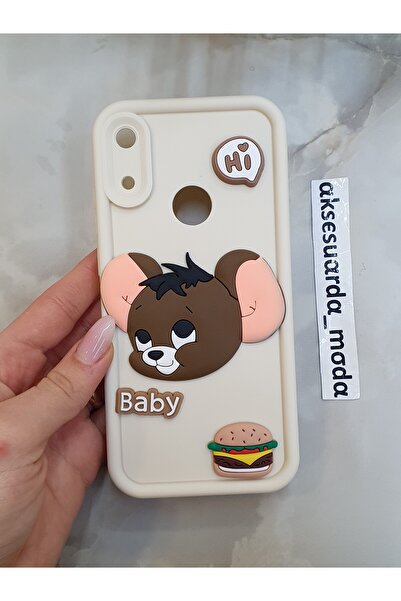 Aksesuarda Moda حافظة هواوي Y6 2019 متوافقة مع السيليكون