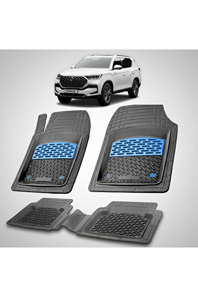 TEAMCAR Covorase SsangYong Rexton Facelift Compatibile 2021-2023 | Blue