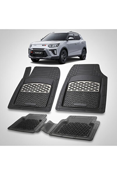 TEAMCAR Covorașe KGM/SsangYong Tivoli compatibile cu 2023+ | Argintii