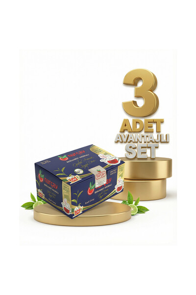 Nurçay Demlik Bergamotlu 3x(20X15 GR)