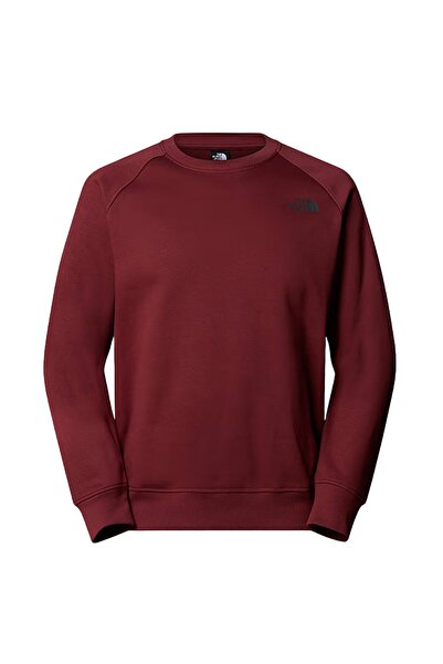 THE NORTH FACE Hanorac Raglan Box NSE Regular Crew pentru bărbați, Sumac/Gri ...