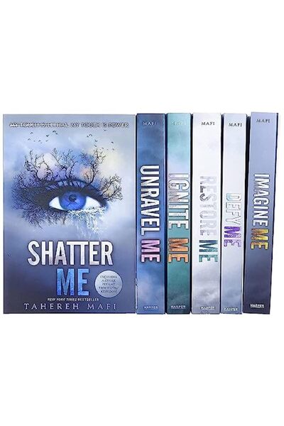 Harper Collins USA مجموعة كتب سلسلة "حطمني" (6 كتب): حطمني، اكشفني، أشعلني، أ...