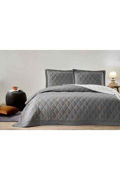 Özdilek cuvertură de pat .Broderie cu diamante Antracit 180x250