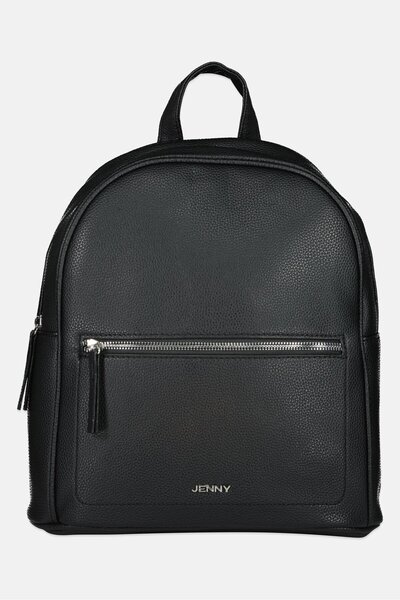 Jenny Women Brand Logo Backpack, Black