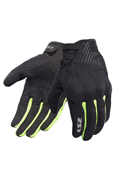 LS2 قفازات DART 2 EVO باللون الأسود والأصفر النيون