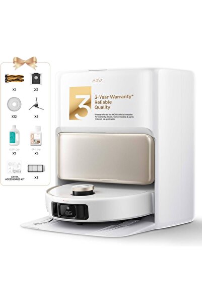 MOVA مكنسة كهربائية ومسح روبوتية كاملة V50 Ultra