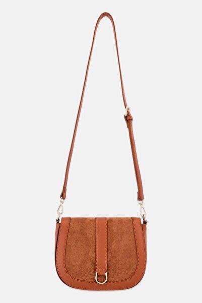 DeeZee Women Brand Logo Cross Body Bag, Brown