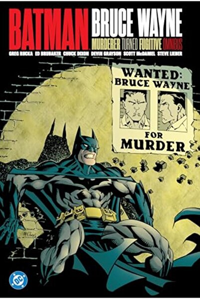 DC COMICS Batman: Bruce Wayne - Murderer Turned Fugitive Omnibus