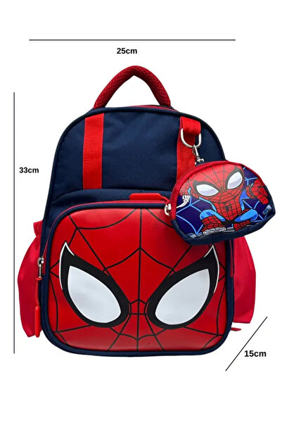 7K Children's Favorite Superhero Spider Themed Kindergarten & Preschool Backpack