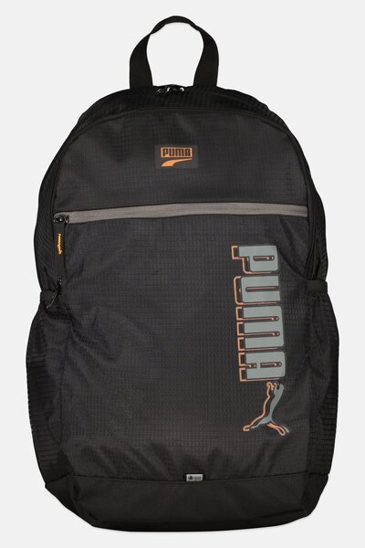 Puma Men Brand Logo Backpack, Black