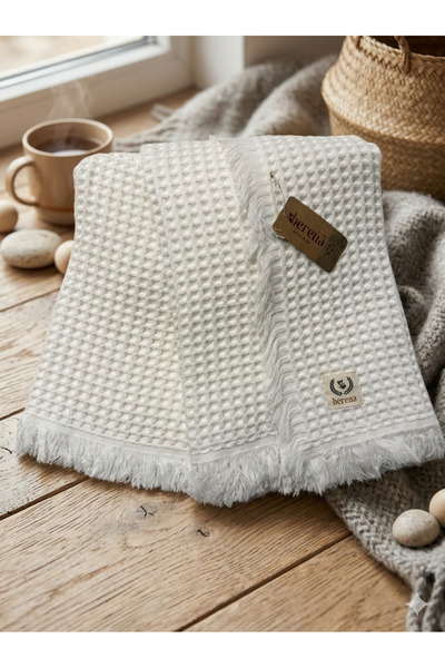 Berena Baby Pamuklu Bebek Battaniye (saçaklı)