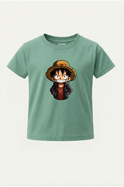 nirvoda Tricou pentru copii Monkey D Luffy One Piece Style cu imprimeu Tricou...