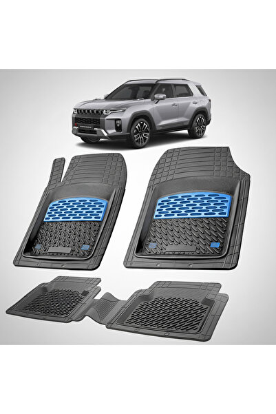 TEAMCAR Συμβατά πατάκια KGM Torres 2023-σήμερα | Μπλε