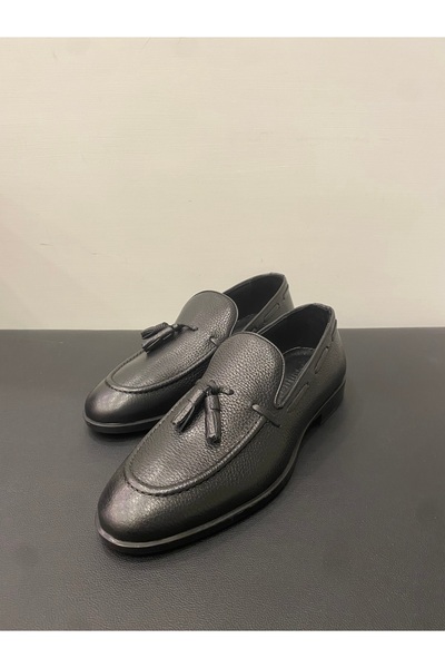 Özay Pantofi clasici pentru bărbați piele naturală cu ciucuri