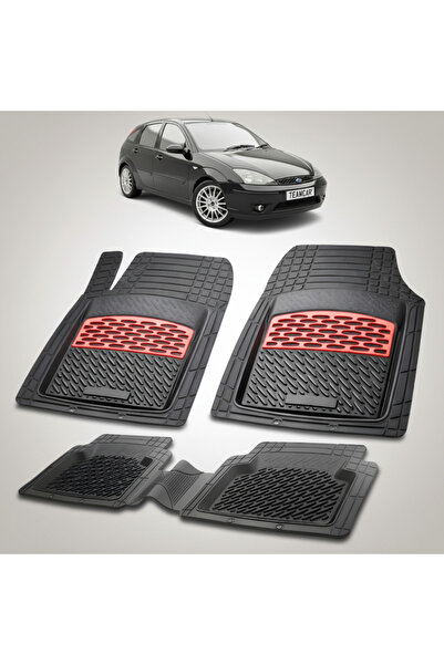 TEAMCAR Covorașe de podea compatibile cu Ford Focus Mk1 Hatchback 1998-2005 |...