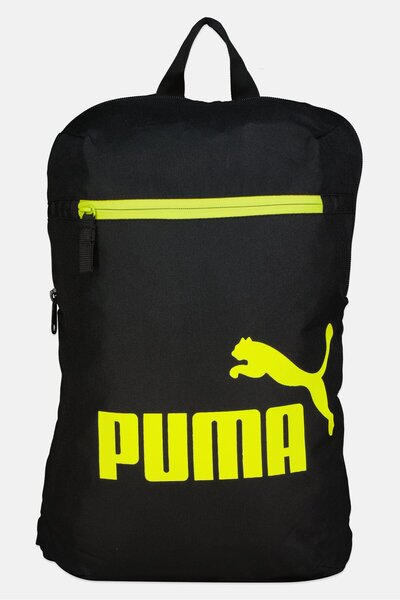 Puma Men Brand Logo Backpack, Black