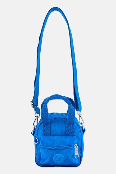 I Love Fashion Women Brand Logo Handbag, Blue
