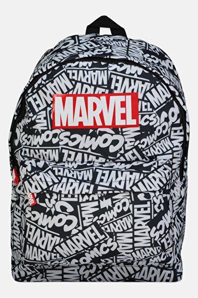 Marvel Kids Boy Allover Print Backpack, Multicolor