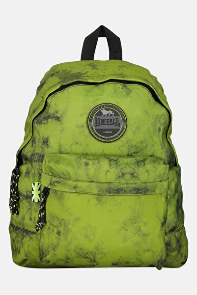LONSDALE Men Brand Logo Backpack, Green