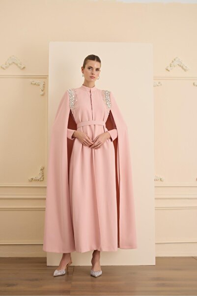 SENNA JE PARLE DRESS SET Pudra