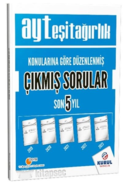Kapadokya Yayınları AYT Eşit Ağırlık Konularına Göre Düzenlenmiş Son 5 Yıl Çı...
