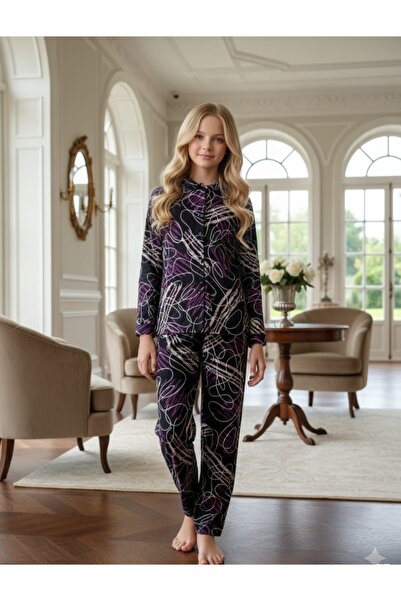 BEGONYA BEBECE KIDS Pijama Set 100% Suet 7/14 Yas Seasonal