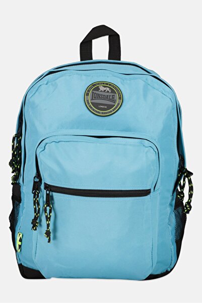 LONSDALE Men Brand Logo Backpack, Slate Blue