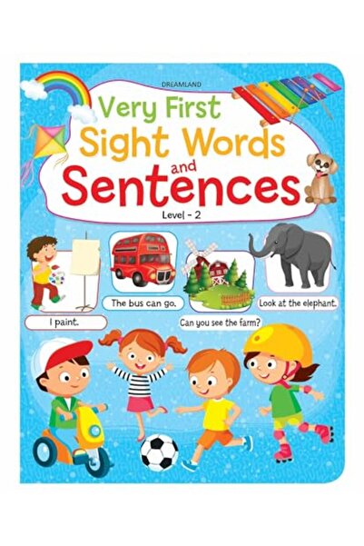 Dreamland Publications جمل الكلمات البصرية الأولى - المستوى الثاني