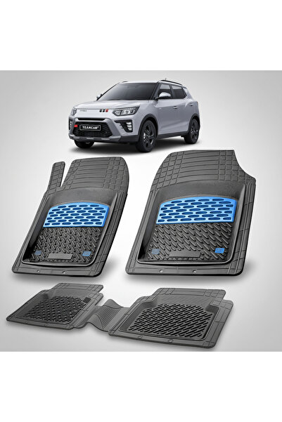 TEAMCAR Covorașe KGM/SsangYong Tivoli compatibile cu 2023+ | Albastru