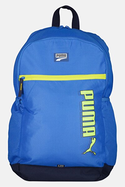Puma Men Brand Logo Backpack, Blue