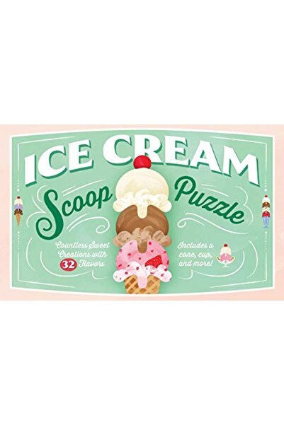 Chronicle Books أحجية مغرفة الآيس كريم