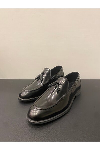 Özay Pantofi clasici pentru bărbați piele naturală cu ciucuri