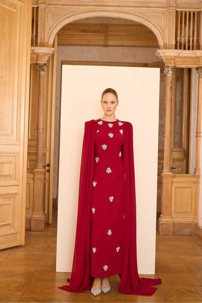 SENNA BENGY DRESS Bordo