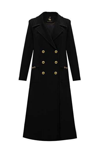 SENNA DENISSE COAT Siyah