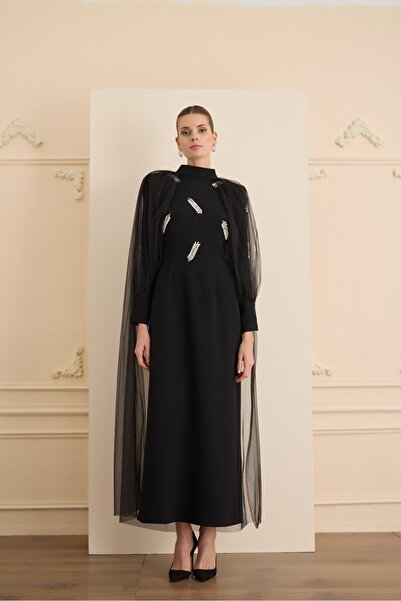 SENNA VANESSA DRESS Siyah