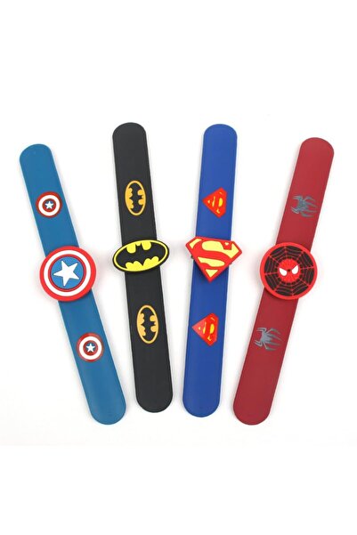 Arabest Superhero Silicone Magnetic Slap Bracelet for Kids,Boys Rakhi Set wit...