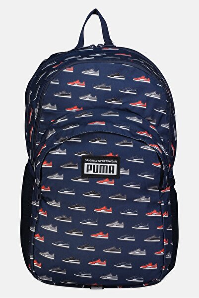 Puma Men Allover Print Academy Backpack, Multicolor