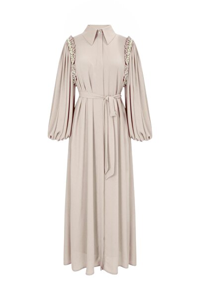 SENNA TAYLOR DRESS Bej