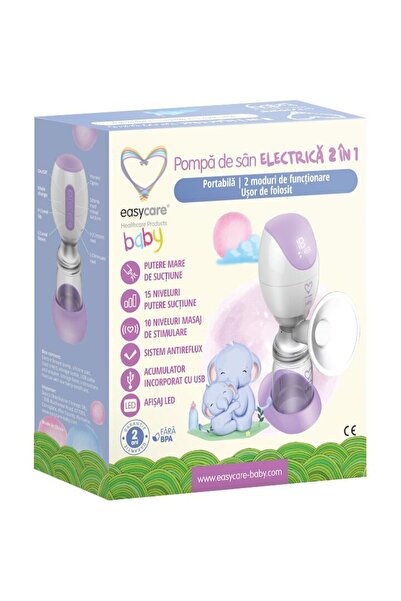 Easycare baby Pompă electrică de sân 2 în 1