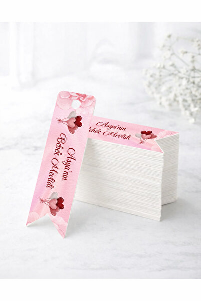 Matbaagraf Etichetă pentru promisiune, logodnă, nuntă, henna - 100 bucăți KT5