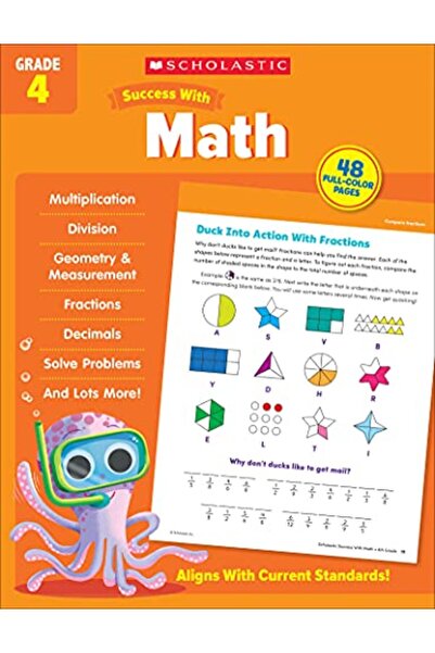 Scholastic Us النجاح الدراسي في الرياضيات للصف الرابع