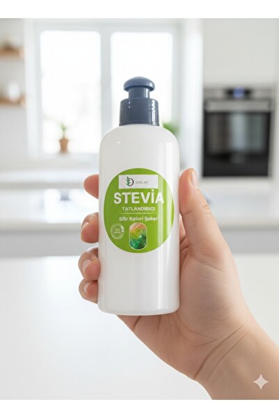 Stevia Zero Calorie Zero Sugar Sugar Grass Sweet Syrup Ready to Use 600 Gr