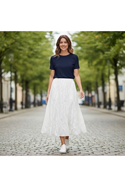 OwenLife تنورة مقاومة للتجعد من أوين لايف مقاس قياسي، عالية الجودة، تناسب الم...