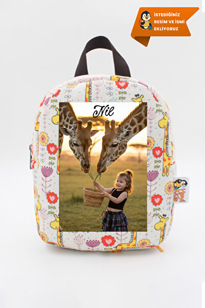 Hevi Kids HeviKids Kişiye Özel Resimli Mini Çocuk Çantası - Zürafa | 0–8 Yaş ...
